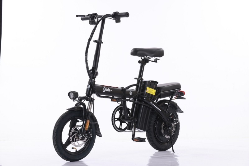 Glide-gx-foldable-electric-bike Glide-folding-electric-bike-black