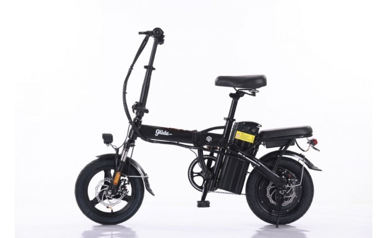 Glide-GX-Folding-electric-bike-black
